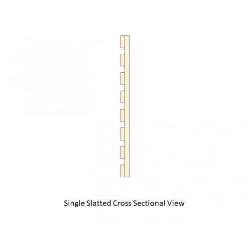 single_slatted_side_view